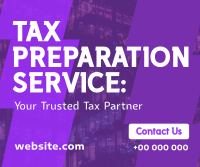 Your Trusted Tax Partner Facebook Post