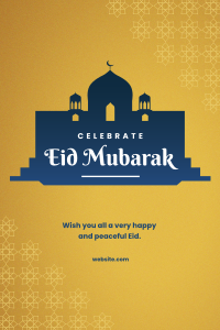 Celebrate Eid Mubarak Pinterest Pin