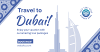 Dubai Travel Booking Facebook Ad