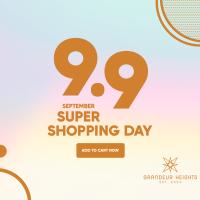 9.9 Shopping Day Instagram Post Image Preview