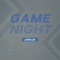 Game Night Instagram Post