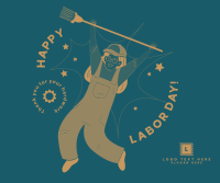 Labor Day Jump Facebook Post