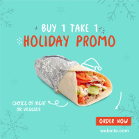 Shawarma Holiday Promo Instagram Post