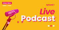 Live Podcast Facebook Ad