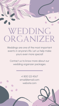 Abstract Wedding Organizer Instagram Story