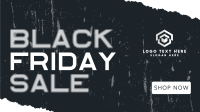 Black Friday Paper Cut Animation