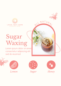 Sugar Waxing Salon Poster