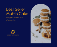 Best Seller Muffin Facebook Post