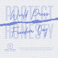 World Press Freedom Instagram Post Image Preview