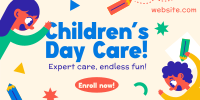 Daycare Services Quirky Twitter Post