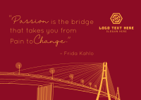 Bridge Light Postcard