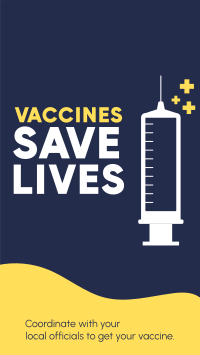 Vaccines Save Lives Facebook Story