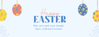 Minimalist Easter Facebook Cover Design