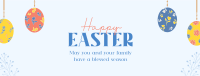 Minimalist Easter Facebook Cover