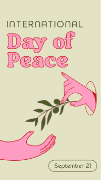 International Peace Day Branch Instagram Reel Design