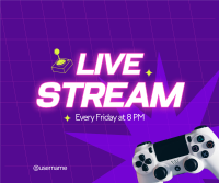 Live Stream  Facebook Post