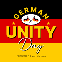 It's German Unity Day Instagram Post Image Preview