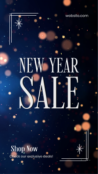 New Year Exclusive Deals Instagram Reel Design