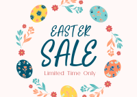 Easter Sale Postcard example 4