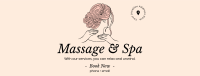 Cosmetics Spa Massage Facebook Cover Image Preview