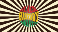 Groovy Black History Facebook Event Cover