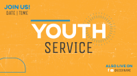 Youth Service Facebook Event Cover