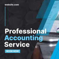 Accounting Chart Linkedin Post Design