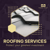 Roofing Services Instagram Post Image Preview