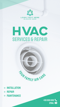 HVAC Services and Repair Facebook Story