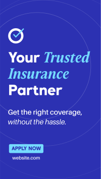 Minimalist Modern Insurance Facebook Story