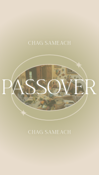 Passover Seder Minimalist  Facebook Story