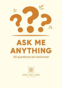 All Questions Are Welcome Poster