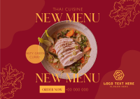 Carry The Thai Curry Postcard