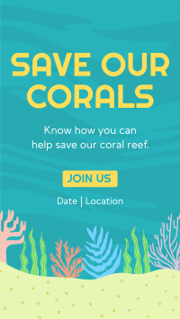 Care for the Corals Facebook Story