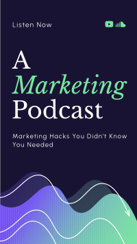 Marketing Professional Podcast Video