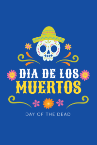 Dia De Los Muertos Pinterest Pin example 1