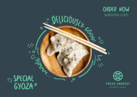 Special Gyoza Postcard