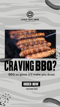 BBQ Restaurant Hot Dogs Instagram Reel Image Preview