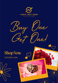 Valentine Season Sale Poster