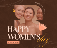 Modern Women's Day Facebook Post