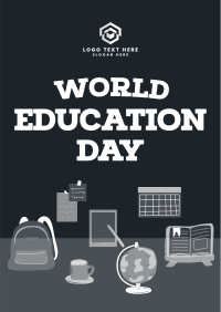 World Education Day Poster