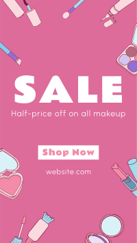 Makeup Sale Instagram Story