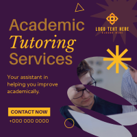 Academic Tutoring Service Linkedin Post Design