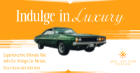 Luxury Vintage Car Facebook Ad