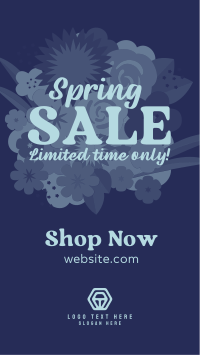 Spring Sale bouquet Instagram Reel Image Preview