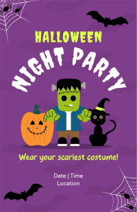 Quirky Halloween Party Invitation