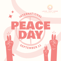 Peace Day Instagram Post