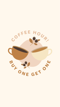 Buy 1 Get 1 Coffee Facebook Story