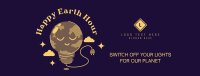 Happy Earth Hour Facebook Cover Design