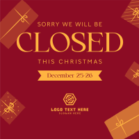 Christmas Closed Holiday Linkedin Post